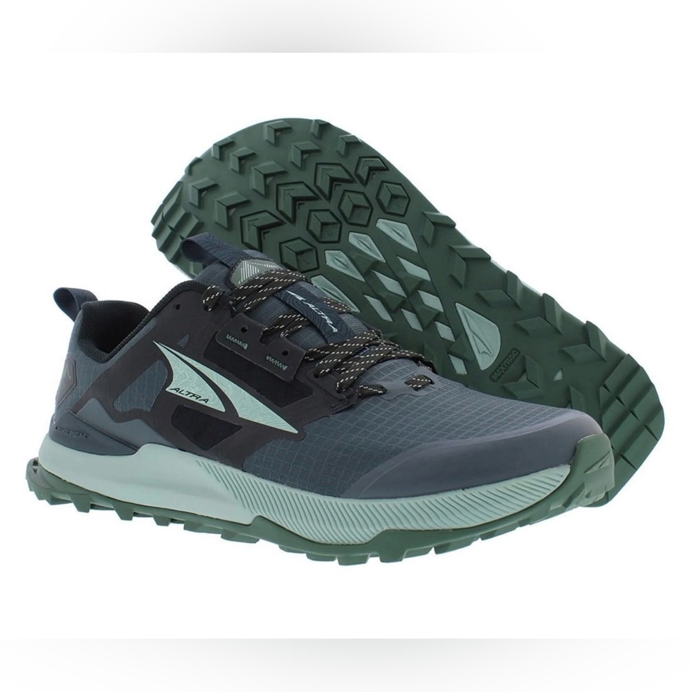 Altra Women's Lone Peak 8 Trail Running Shoes in Dark Teal and Mint size 9.5